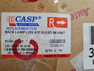Фонарь в крышку правый, ориг. номер LD3203DR, Lexus LX 470 2002-2007