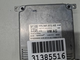 Блок управления светодиодной фары, ориг. номер 7P5941572A, Volkswagen Golf 7 2012-2017