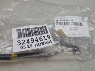 Шланг тормозной системы левый, ориг. номер 58731D3500QQH, Hyundai Tucson TL 2015-2018
