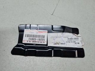 Кронштейн панели радиатора нижний правый, ориг. номер 5328102010, Toyota Corolla E18