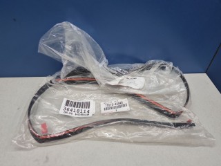 Уплотнитель стекла двери багажника нижний, ориг. номер 7557542040, Toyota RAV 4 2015-2019