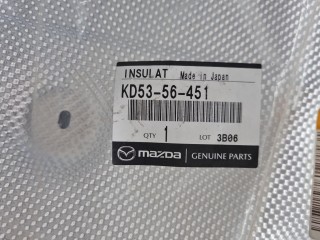 Экран защитный глушителя, ориг. номер KD5356451, Mazda CX-5 2015-2017