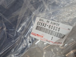 Защита заднего бампера левая, ориг. номер 5259260020, Toyota Land Cruiser 300