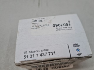 Зажим крепления водостока лобового стекла, ориг. номер 51317437711, BMW X5 G05 2018-2023