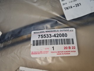 Молдинг лобового стекла, ориг. номер 7553342080, Toyota RAV 4 2015-2019
