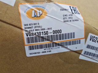 Капот, ориг. номер VG24301500000, Volkswagen Golf 6 2008-2012