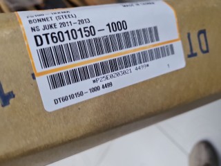 Капот, ориг. номер DT60101501000, Nissan Juke 2014-2020