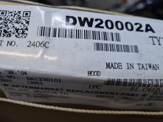 Капот, ориг. номер DW20002A, Chevrolet Lanos 2002-2009