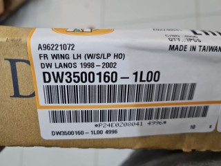 Крыло переднее левое, ориг. номер DW35001601L00, Chevrolet Lanos 2002-2009