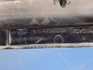 Накладка порога правая, ориг. номер 7580560050C0, Toyota Land Cruiser Prado 150 2009-2013