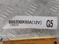 98820BK60A Блок AirBag Nissan Qashqai+2 2011г. - фото №4