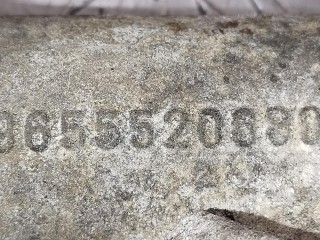 Трубка охлаждающей жидкости металлическая, ориг. номер 9655520680, Citroen C8 2002-2008