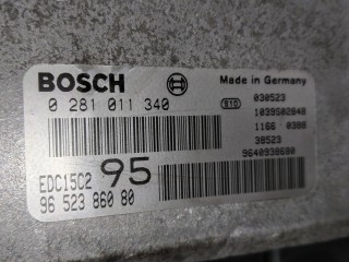 Блок управления двигателем, ориг. номер EDC15C2, 9652386080, Citroen C5 2000-2004