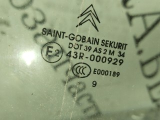 Стекло двери задней правой, Citroen C5 2007-2017