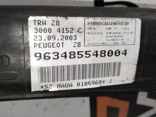 Подушка безопасности боковая (шторка) левая, ориг. номер 963485548004, Peugeot 607 2000-2004