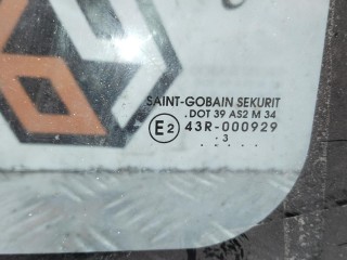Стекло кузовное боковое правое, Peugeot 807 2002-2008