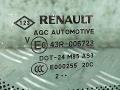 Стекло кузовное боковое левое Renault Grand Scenic 2012г. - фото №2