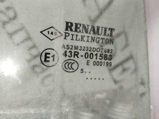 Стекло двери задней правой, Renault Scenic 2003-2006