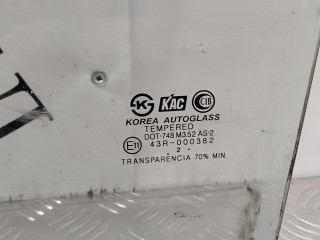 Стекло двери передней левой, Hyundai Santa Fe 2004-2012