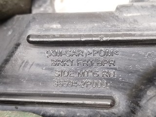 Кронштейн крепления бампера переднего, ориг. номер 865942P000, Kia Sorento 2006-2011