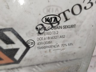 Стекло двери задней левой, Kia Ceed 2006-2010