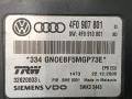 4F0907801 Блок ручника (стояночного тормоза) Audi A6 2007г. - фото №4
