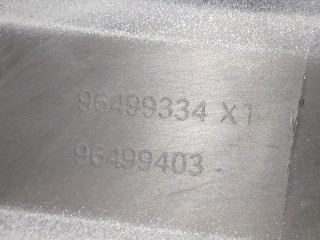 Молдинг двери задней правой, ориг. номер 96499334, Citroen C5 2004-2008