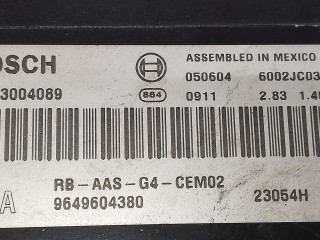 Блок управления парктрониками, ориг. номер 9649604380, Citroen C5 2004-2008