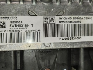 Блок управления двигателем, ориг. номер 9655534080, Citroen C5 2004-2008