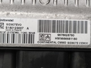 Блок управления двигателем, ориг. номер 9666681180, Peugeot 508 2010-2014