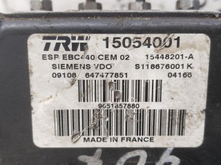Блок ABS, ориг. номер 9651857880, Peugeot 407 2004-2008