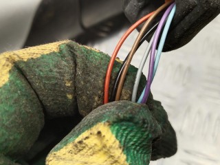 Зеркало наружное правое, Citroen C5 2004-2008