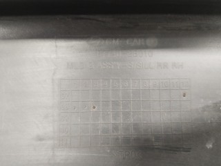Накладка на порог, ориг. номер 877402B010, Hyundai Santa Fe 2004-2012