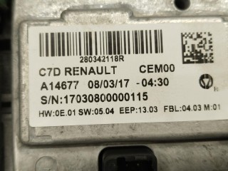 Дисплей, ориг. номер 280342118R, Renault Kadjar 2015-2018