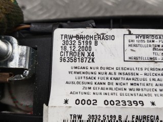 Подушка безопасности боковая (в сиденье), ориг. номер 96358187ZK, Citroen C5 2000-2004