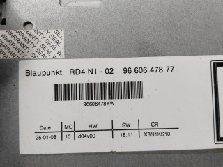 Магнитола, ориг. номер 9660647877, Citroen C5 2004-2008
