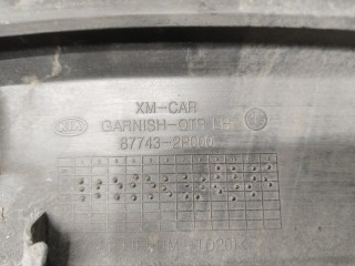 Молдинг крыла заднего левого, ориг. номер 877432P000, Kia Sorento 2012-2021
