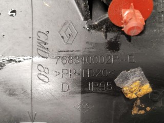 Молдинг стекла лобового, ориг. номер 768340002R, Renault Scenic 2009-2012