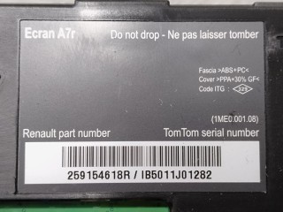 Монитор, ориг. номер 259154618R, Renault Scenic 2009-2012