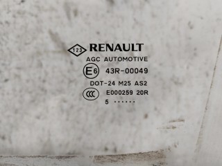 Стекло двери передней левой, Renault Scenic 2013-2016