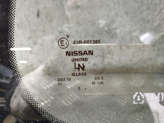 Стекло кузовное боковое левое, Nissan Pathfinder 2004-2010