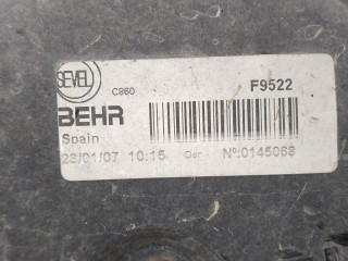 Вентилятор радиатора, ориг. номер F9522, Fiat Ducato 2002-2012