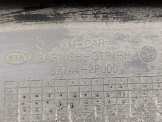 Молдинг крыла заднего правого, ориг. номер 877442P000, Kia Sorento 2012-2021