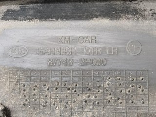 Молдинг крыла заднего левого, ориг. номер 877432P000, Kia Sorento 2012-2021