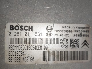 Блок управления двигателем, ориг. номер EDC16C340281011561, Citroen C5 2004-2008