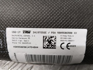 Подушка безопасности боковая (в сиденье), ориг. номер 9809506980, Peugeot 3008 2016-2020