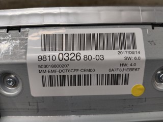 Дисплей, ориг. номер 9810032680, Peugeot 3008 2016-2020
