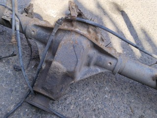 Балка подвески задняя, Nissan Navara 2001-2007