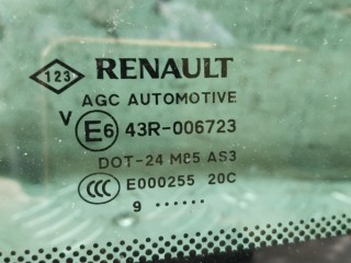Стекло кузовное боковое левое, Renault Megane 2008-2014