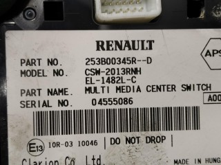 Джойстик управления мультимедиа, ориг. номер 253B00345R, Renault Grand Scenic 2012-2013